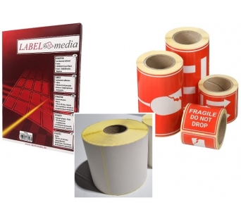 Lipnios etiketės A4 lape 10vnt lipdukų 105x57mm (100 lapų pakuotė)